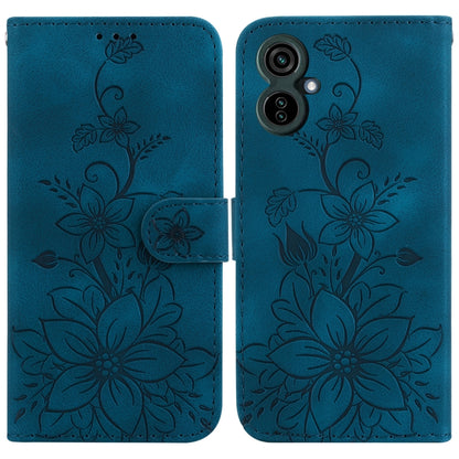 Lily Embossed Leather Phone Case, For Tecno Camon 19, For Tecno Camon 19 Neo, For Tecno Pova 3 / LE7, For Tecno Camon 18i, For Tecno Spark Go 2022 / Spark 8C, For Tecno Spark 8 Pro, For Tecno Pova Neo / LE6, For Tecno Camon 18 / 18 P                   ...