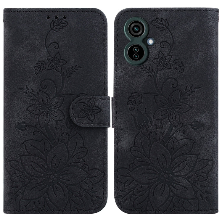 Lily Embossed Leather Phone Case, For Tecno Camon 19, For Tecno Camon 19 Neo, For Tecno Pova 3 / LE7, For Tecno Camon 18i, For Tecno Spark Go 2022 / Spark 8C, For Tecno Spark 8 Pro, For Tecno Pova Neo / LE6, For Tecno Camon 18 / 18 P                   ...