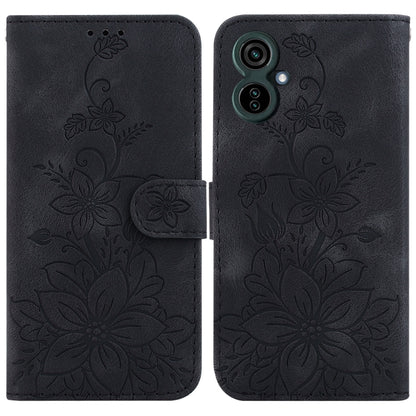 Lily Embossed Leather Phone Case, For Tecno Camon 19, For Tecno Camon 19 Neo, For Tecno Pova 3 / LE7, For Tecno Camon 18i, For Tecno Spark Go 2022 / Spark 8C, For Tecno Spark 8 Pro, For Tecno Pova Neo / LE6, For Tecno Camon 18 / 18 P                   ...