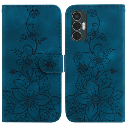 Lily Embossed Leather Phone Case, For Tecno Camon 19, For Tecno Camon 19 Neo, For Tecno Pova 3 / LE7, For Tecno Camon 18i, For Tecno Spark Go 2022 / Spark 8C, For Tecno Spark 8 Pro, For Tecno Pova Neo / LE6, For Tecno Camon 18 / 18 P                   ...