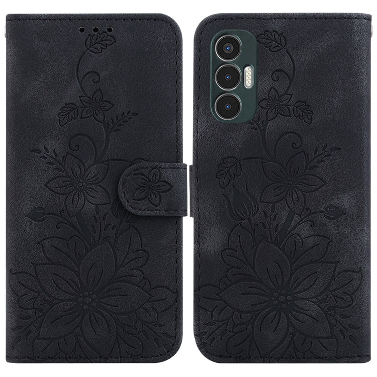 Lily Embossed Leather Phone Case, For Tecno Camon 19, For Tecno Camon 19 Neo, For Tecno Pova 3 / LE7, For Tecno Camon 18i, For Tecno Spark Go 2022 / Spark 8C, For Tecno Spark 8 Pro, For Tecno Pova Neo / LE6, For Tecno Camon 18 / 18 P                   ...