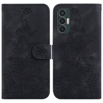 Lily Embossed Leather Phone Case, For Tecno Camon 19, For Tecno Camon 19 Neo, For Tecno Pova 3 / LE7, For Tecno Camon 18i, For Tecno Spark Go 2022 / Spark 8C, For Tecno Spark 8 Pro, For Tecno Pova Neo / LE6, For Tecno Camon 18 / 18 P                   ...
