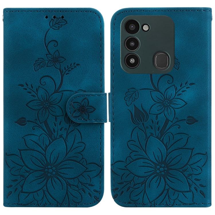 Lily Embossed Leather Phone Case, For Tecno Camon 19, For Tecno Camon 19 Neo, For Tecno Pova 3 / LE7, For Tecno Camon 18i, For Tecno Spark Go 2022 / Spark 8C, For Tecno Spark 8 Pro, For Tecno Pova Neo / LE6, For Tecno Camon 18 / 18 P                   ...