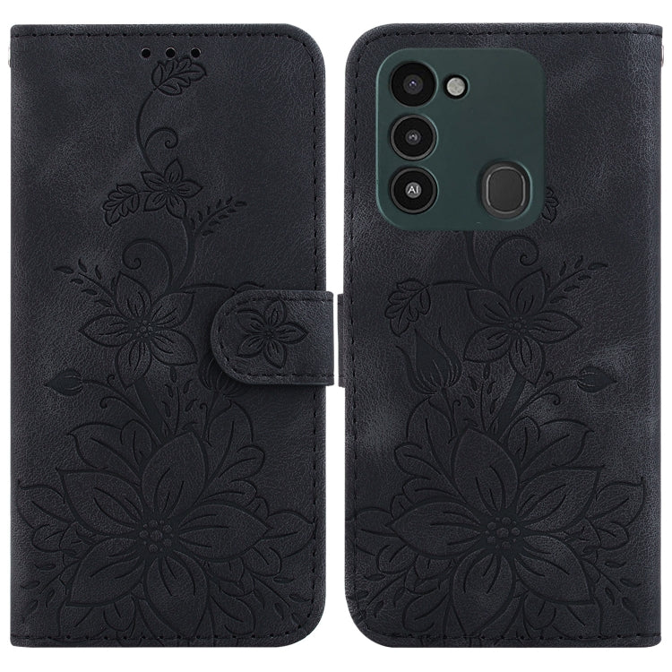 Lily Embossed Leather Phone Case, For Tecno Camon 19, For Tecno Camon 19 Neo, For Tecno Pova 3 / LE7, For Tecno Camon 18i, For Tecno Spark Go 2022 / Spark 8C, For Tecno Spark 8 Pro, For Tecno Pova Neo / LE6, For Tecno Camon 18 / 18 P                   ...