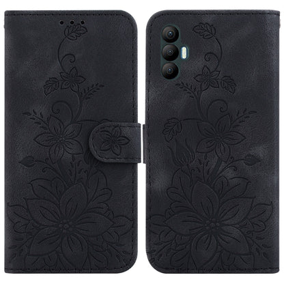 Lily Embossed Leather Phone Case, For Tecno Camon 19, For Tecno Camon 19 Neo, For Tecno Pova 3 / LE7, For Tecno Camon 18i, For Tecno Spark Go 2022 / Spark 8C, For Tecno Spark 8 Pro, For Tecno Pova Neo / LE6, For Tecno Camon 18 / 18 P                   ...