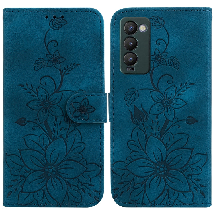 Lily Embossed Leather Phone Case, For Tecno Camon 19, For Tecno Camon 19 Neo, For Tecno Pova 3 / LE7, For Tecno Camon 18i, For Tecno Spark Go 2022 / Spark 8C, For Tecno Spark 8 Pro, For Tecno Pova Neo / LE6, For Tecno Camon 18 / 18 P                   ...