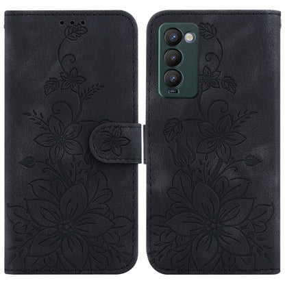 Lily Embossed Leather Phone Case, For Tecno Camon 19, For Tecno Camon 19 Neo, For Tecno Pova 3 / LE7, For Tecno Camon 18i, For Tecno Spark Go 2022 / Spark 8C, For Tecno Spark 8 Pro, For Tecno Pova Neo / LE6, For Tecno Camon 18 / 18 P                   ...