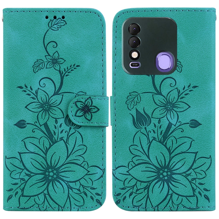 Lily Embossed Leather Phone Case, For Tecno Camon 19, For Tecno Camon 19 Neo, For Tecno Pova 3 / LE7, For Tecno Camon 18i, For Tecno Spark Go 2022 / Spark 8C, For Tecno Spark 8 Pro, For Tecno Pova Neo / LE6, For Tecno Camon 18 / 18 P                   ...