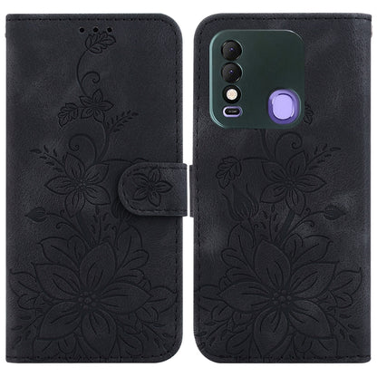 Lily Embossed Leather Phone Case, For Tecno Camon 19, For Tecno Camon 19 Neo, For Tecno Pova 3 / LE7, For Tecno Camon 18i, For Tecno Spark Go 2022 / Spark 8C, For Tecno Spark 8 Pro, For Tecno Pova Neo / LE6, For Tecno Camon 18 / 18 P                   ...