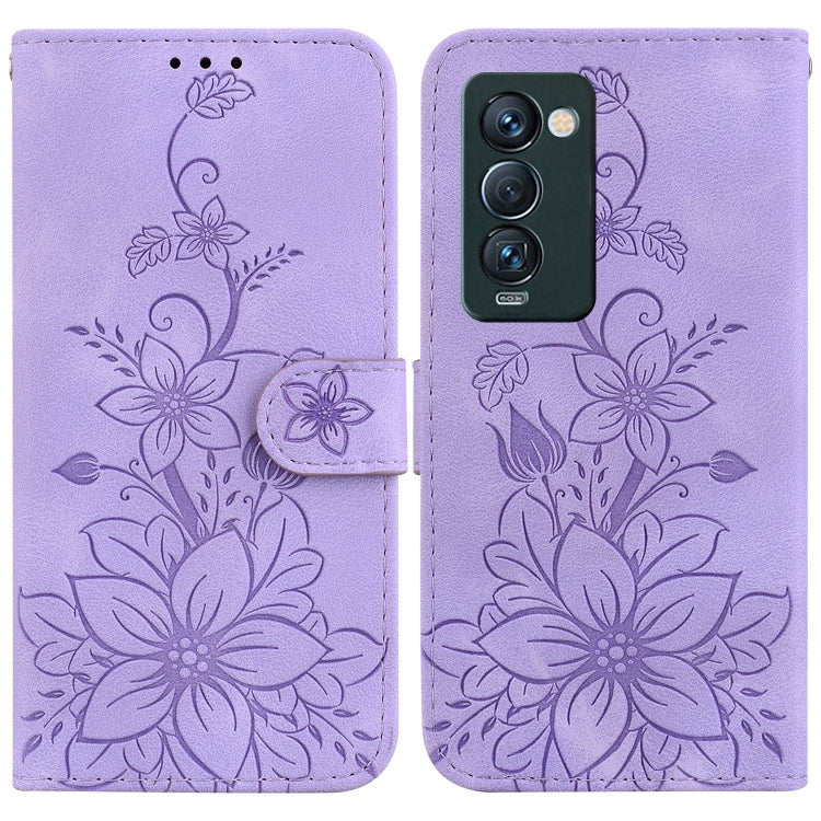 Lily Embossed Leather Phone Case, For Tecno Camon 19, For Tecno Camon 19 Neo, For Tecno Pova 3 / LE7, For Tecno Camon 18i, For Tecno Spark Go 2022 / Spark 8C, For Tecno Spark 8 Pro, For Tecno Pova Neo / LE6, For Tecno Camon 18 / 18 P                   ...