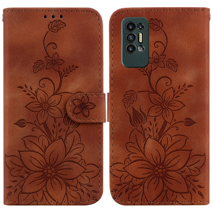Lily Embossed Leather Phone Case, For Tecno Camon 19, For Tecno Camon 19 Neo, For Tecno Pova 3 / LE7, For Tecno Camon 18i, For Tecno Spark Go 2022 / Spark 8C, For Tecno Spark 8 Pro, For Tecno Pova Neo / LE6, For Tecno Camon 18 / 18 P                   ...
