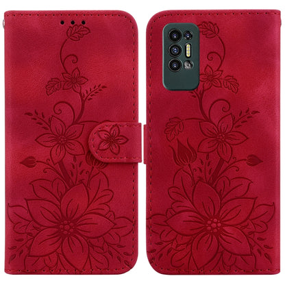 Lily Embossed Leather Phone Case, For Tecno Camon 19, For Tecno Camon 19 Neo, For Tecno Pova 3 / LE7, For Tecno Camon 18i, For Tecno Spark Go 2022 / Spark 8C, For Tecno Spark 8 Pro, For Tecno Pova Neo / LE6, For Tecno Camon 18 / 18 P                   ...