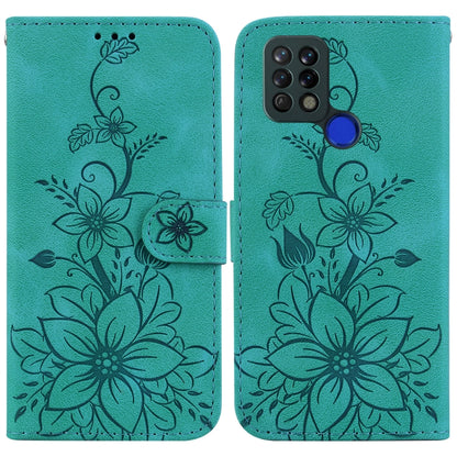 Lily Embossed Leather Phone Case, For Tecno Camon 19, For Tecno Camon 19 Neo, For Tecno Pova 3 / LE7, For Tecno Camon 18i, For Tecno Spark Go 2022 / Spark 8C, For Tecno Spark 8 Pro, For Tecno Pova Neo / LE6, For Tecno Camon 18 / 18 P                   ...