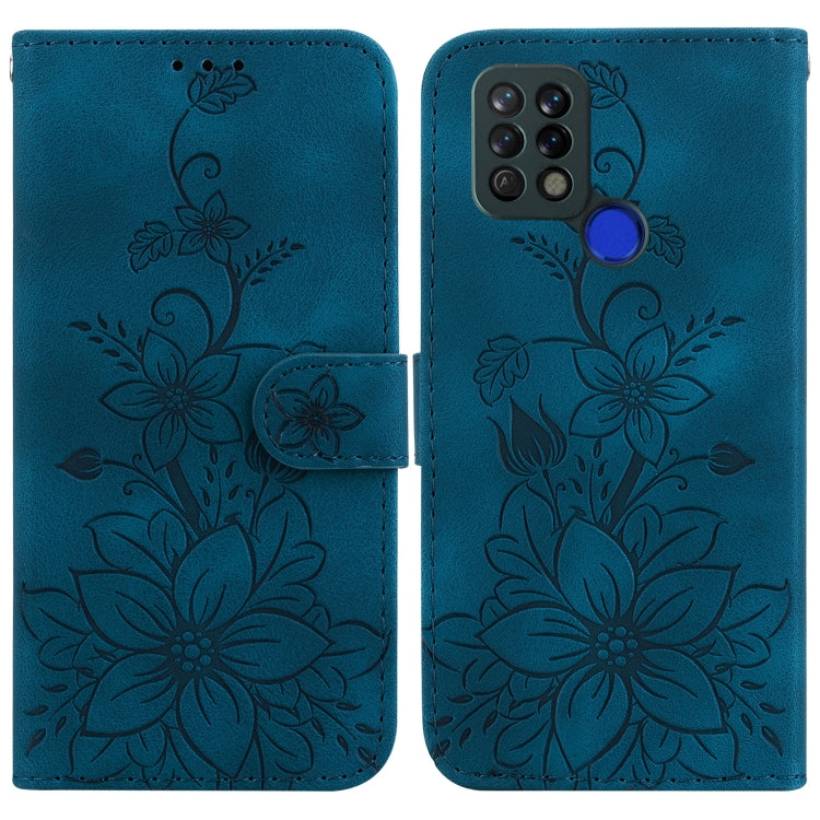 Lily Embossed Leather Phone Case, For Tecno Camon 19, For Tecno Camon 19 Neo, For Tecno Pova 3 / LE7, For Tecno Camon 18i, For Tecno Spark Go 2022 / Spark 8C, For Tecno Spark 8 Pro, For Tecno Pova Neo / LE6, For Tecno Camon 18 / 18 P                   ...