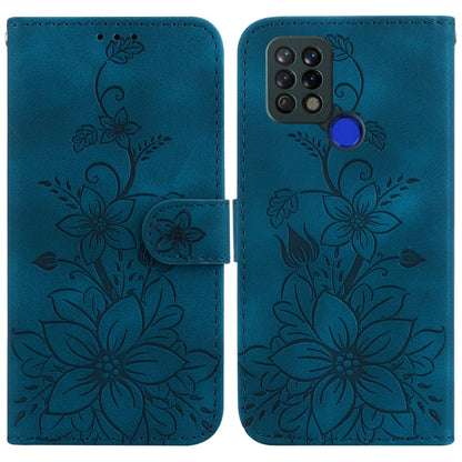 Lily Embossed Leather Phone Case, For Tecno Camon 19, For Tecno Camon 19 Neo, For Tecno Pova 3 / LE7, For Tecno Camon 18i, For Tecno Spark Go 2022 / Spark 8C, For Tecno Spark 8 Pro, For Tecno Pova Neo / LE6, For Tecno Camon 18 / 18 P                   ...