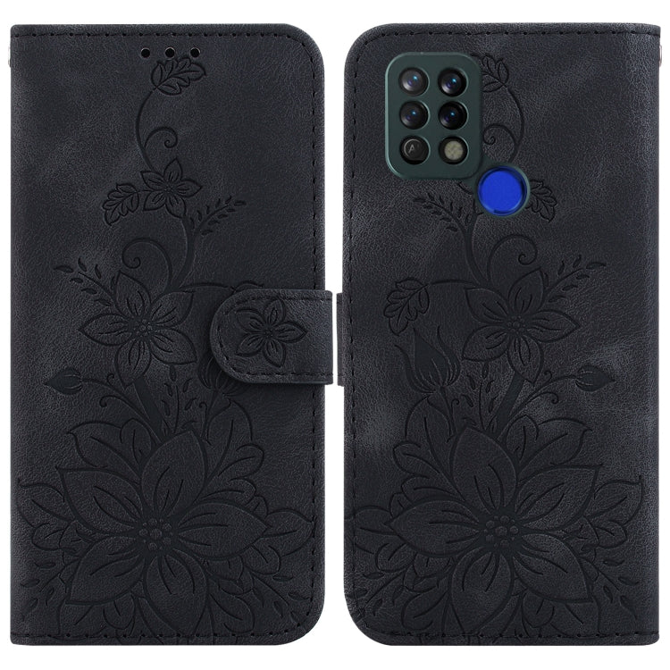 Lily Embossed Leather Phone Case, For Tecno Camon 19, For Tecno Camon 19 Neo, For Tecno Pova 3 / LE7, For Tecno Camon 18i, For Tecno Spark Go 2022 / Spark 8C, For Tecno Spark 8 Pro, For Tecno Pova Neo / LE6, For Tecno Camon 18 / 18 P                   ...