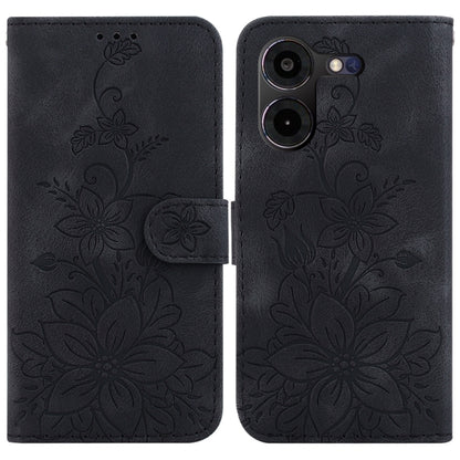 Lily Embossed Leather Phone Case, For Tecno Pova 5 Pro, For Tecno Pova Neo 3, For Tecno Pova 5, For Tecno Camon 20 Premier 5G, For Tecno Camon 20 Pro 5G, For Tecno Camon 20 Pro 4G / Camon 20, For Tecno Spark 10 5G, For Tecno Spark 10 4G / Spark 10C    ...