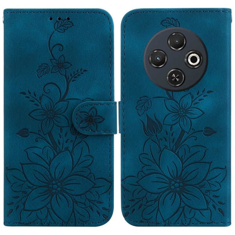 Lily Embossed Leather Phone Case, For Tecno Pop 10 / Spark Go 2 4G, For Tecno Camon 40 Pro 4G, For Tecno Camon 40, For Tecno Pop 9 5G / Spark 30C 5G, For Tecno Camon 30S / Camon 30S Pro, For Tecno Spark 30 Pro, For Tecno Spark 30 4G, For Tecno Spark 30...