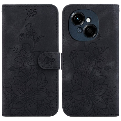 Lily Embossed Leather Phone Case, For Tecno Pop 10 / Spark Go 2 4G, For Tecno Camon 40 Pro 4G, For Tecno Camon 40, For Tecno Pop 9 5G / Spark 30C 5G, For Tecno Camon 30S / Camon 30S Pro, For Tecno Spark 30 Pro, For Tecno Spark 30 4G, For Tecno Spark 30...