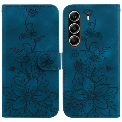 Lily Embossed Leather Phone Case, For Tecno Pop 10 / Spark Go 2 4G, For Tecno Camon 40 Pro 4G, For Tecno Camon 40, For Tecno Pop 9 5G / Spark 30C 5G, For Tecno Camon 30S / Camon 30S Pro, For Tecno Spark 30 Pro, For Tecno Spark 30 4G, For Tecno Spark 30...