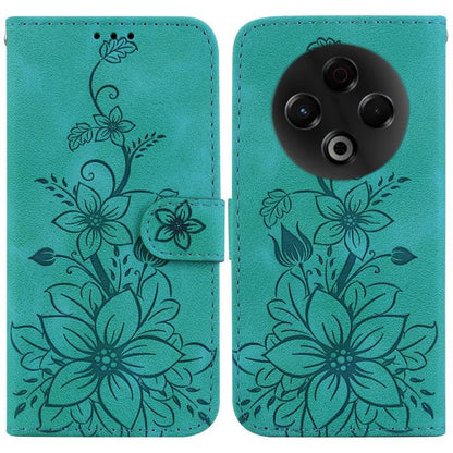 Lily Embossed Leather Phone Case, For Tecno Pop 10 / Spark Go 2 4G, For Tecno Camon 40 Pro 4G, For Tecno Camon 40, For Tecno Pop 9 5G / Spark 30C 5G, For Tecno Camon 30S / Camon 30S Pro, For Tecno Spark 30 Pro, For Tecno Spark 30 4G, For Tecno Spark 30...