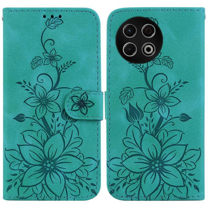 Lily Embossed Leather Phone Case, For Tecno Pop 10 / Spark Go 2 4G, For Tecno Camon 40 Pro 4G, For Tecno Camon 40, For Tecno Pop 9 5G / Spark 30C 5G, For Tecno Camon 30S / Camon 30S Pro, For Tecno Spark 30 Pro, For Tecno Spark 30 4G, For Tecno Spark 30...