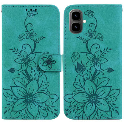 Lily Embossed Leather Phone Case, For Tecno Pop 10 / Spark Go 2 4G, For Tecno Camon 40 Pro 4G, For Tecno Camon 40, For Tecno Pop 9 5G / Spark 30C 5G, For Tecno Camon 30S / Camon 30S Pro, For Tecno Spark 30 Pro, For Tecno Spark 30 4G, For Tecno Spark 30...