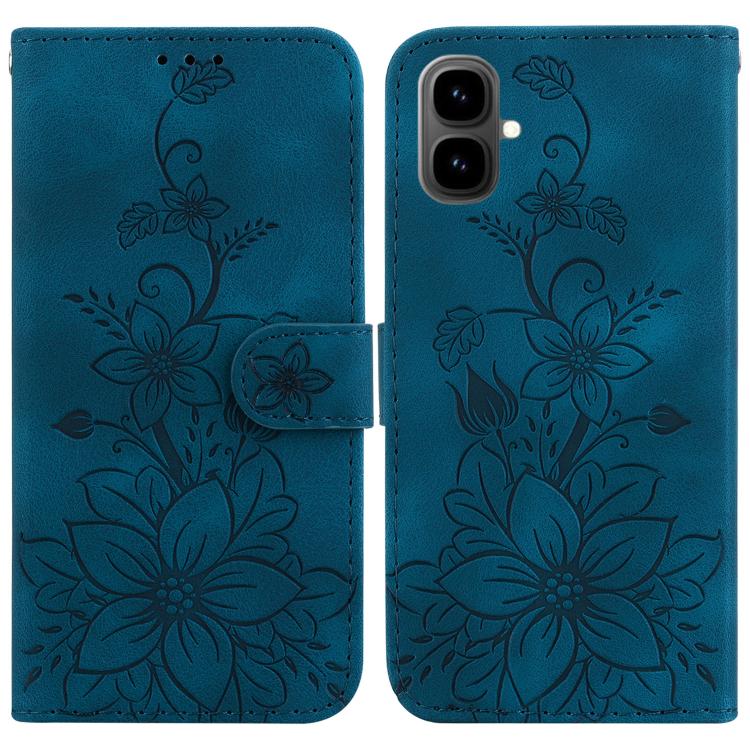 Lily Embossed Leather Phone Case, For Tecno Pop 10 / Spark Go 2 4G, For Tecno Camon 40 Pro 4G, For Tecno Camon 40, For Tecno Pop 9 5G / Spark 30C 5G, For Tecno Camon 30S / Camon 30S Pro, For Tecno Spark 30 Pro, For Tecno Spark 30 4G, For Tecno Spark 30...