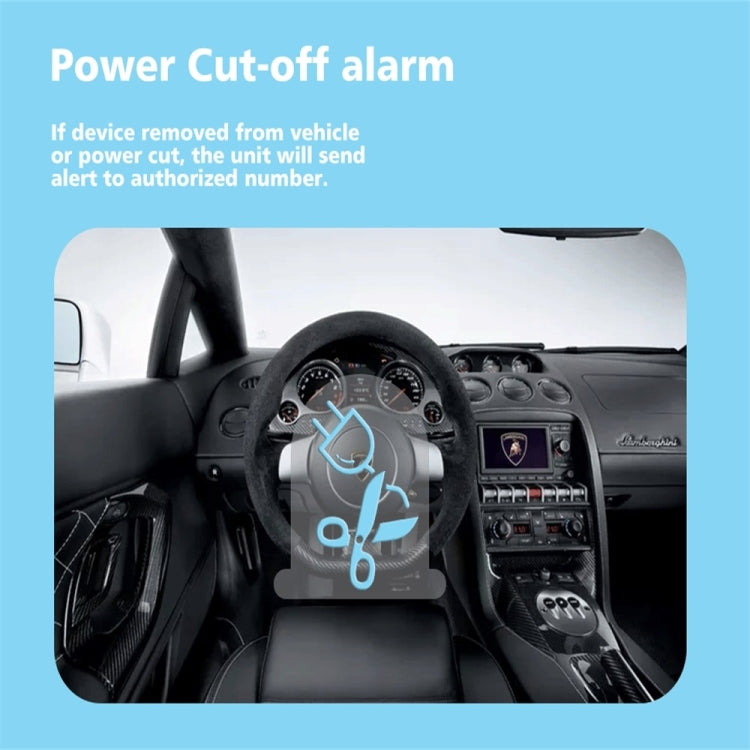 C26 Localisateur GPS Suivi par satellite Traceur Alarme antivol voiture Peut couper l'huile et l'alimentation, 9-36V