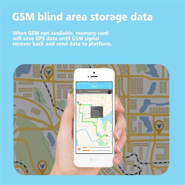 C26 Localisateur GPS Suivi par satellite Traceur Alarme antivol voiture Peut couper l'huile et l'alimentation, 9-36V