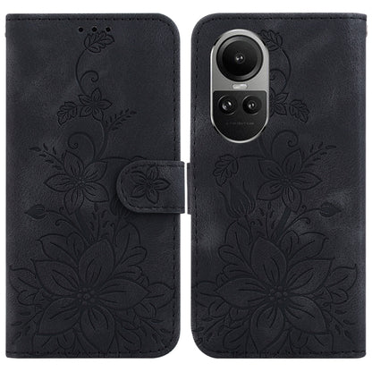 Lily Embossed Leather Phone Case, For OPPO A3 Pro 5G, For OPPO F25 Pro 5G Global, For OPPO Reno11 F Global, For OPPO Reno11 Global, For OPPO Reno11 Pro 5G Global, For OPPO A59 5G / A2M, For OPPO A38 4G / A18, For OPPO A58 4G                            ...