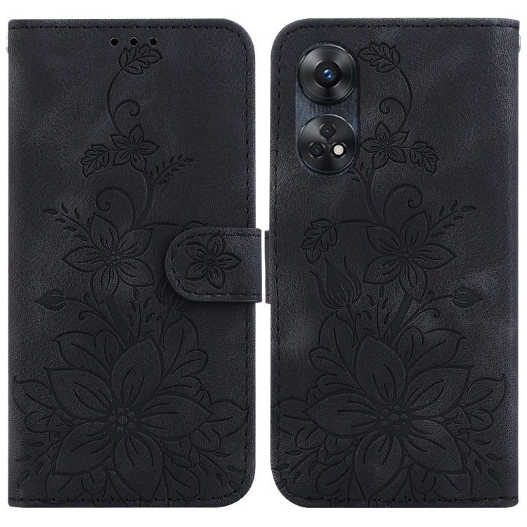 Lily Embossed Leather Phone Case, For OPPO A3 Pro 5G, For OPPO F25 Pro 5G Global, For OPPO Reno11 F Global, For OPPO Reno11 Global, For OPPO Reno11 Pro 5G Global, For OPPO A59 5G / A2M, For OPPO A38 4G / A18, For OPPO A58 4G                            ...