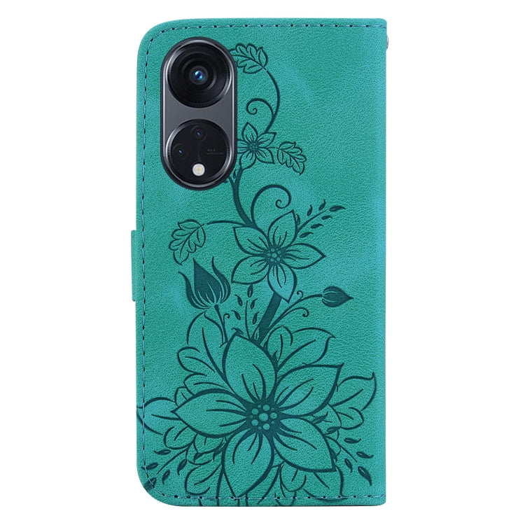 Lily Embossed Leather Phone Case, For OPPO Reno8 T 5G / A1 Pro 5G, For OPPO Reno9 Pro, For OPPO Reno9 Pro+, For OPPO A17 / A17k, For OPPO A57 5G/A57 4G/A77 5G/K10 5G, For OPPO Reno8 Pro 5G, For OPPO Reno8 5G, For OPPO A96 5G / Reno7 Z 5G               ...