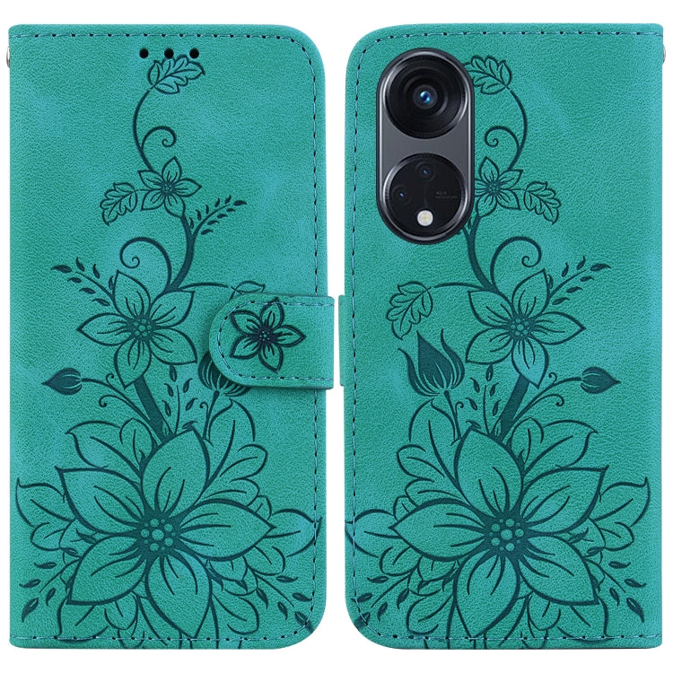 Lily Embossed Leather Phone Case, For OPPO Reno8 T 5G / A1 Pro 5G, For OPPO Reno9 Pro, For OPPO Reno9 Pro+, For OPPO A17 / A17k, For OPPO A57 5G/A57 4G/A77 5G/K10 5G, For OPPO Reno8 Pro 5G, For OPPO Reno8 5G, For OPPO A96 5G / Reno7 Z 5G               ...