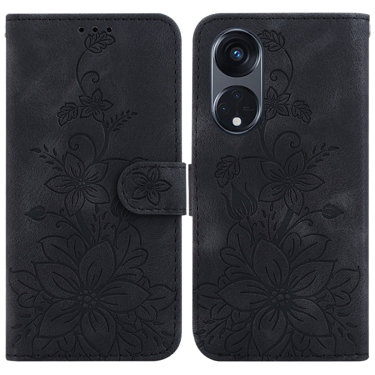Lily Embossed Leather Phone Case, For OPPO Reno8 T 5G / A1 Pro 5G, For OPPO Reno9 Pro, For OPPO Reno9 Pro+, For OPPO A17 / A17k, For OPPO A57 5G/A57 4G/A77 5G/K10 5G, For OPPO Reno8 Pro 5G, For OPPO Reno8 5G, For OPPO A96 5G / Reno7 Z 5G               ...
