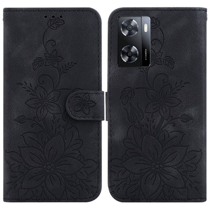 Lily Embossed Leather Phone Case, For OPPO A17 / A17k, For OPPO A57 5G/A57 4G/A77 5G/K10 5G, For OPPO Reno8 Pro 5G, For OPPO Reno8 5G, For OPPO A96 5G / Reno7 Z 5G, For OPPO Reno7 5G Global / Find X5 Lite, For OPPO A16K                                 ...