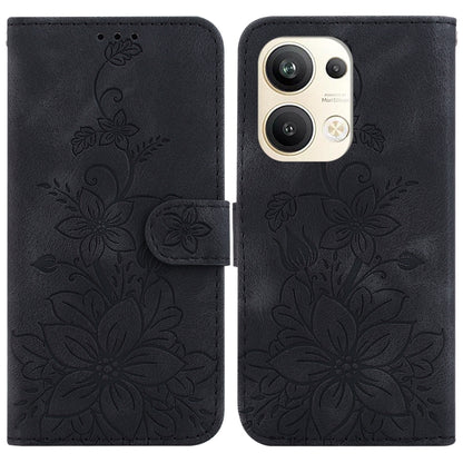 Lily Embossed Leather Phone Case, For OPPO Reno8 T 5G / A1 Pro 5G, For OPPO Reno9 Pro, For OPPO Reno9 Pro+, For OPPO A17 / A17k, For OPPO A57 5G/A57 4G/A77 5G/K10 5G, For OPPO Reno8 Pro 5G, For OPPO Reno8 5G, For OPPO A96 5G / Reno7 Z 5G               ...