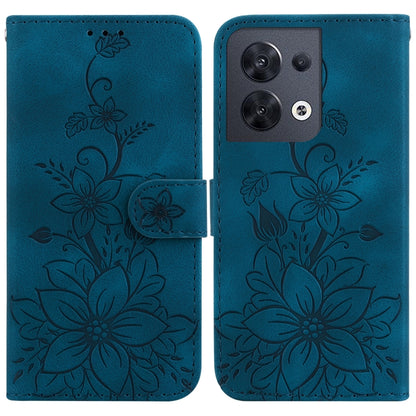 Lily Embossed Leather Phone Case, For OPPO A17 / A17k, For OPPO A57 5G/A57 4G/A77 5G/K10 5G, For OPPO Reno8 Pro 5G, For OPPO Reno8 5G, For OPPO A96 5G / Reno7 Z 5G, For OPPO Reno7 5G Global / Find X5 Lite, For OPPO A16K                                 ...