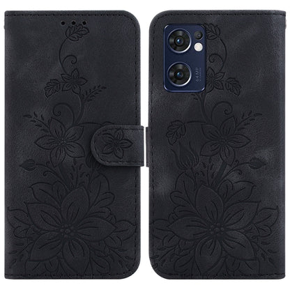 Lily Embossed Leather Phone Case, For OPPO A17 / A17k, For OPPO A57 5G/A57 4G/A77 5G/K10 5G, For OPPO Reno8 Pro 5G, For OPPO Reno8 5G, For OPPO A96 5G / Reno7 Z 5G, For OPPO Reno7 5G Global / Find X5 Lite, For OPPO A16K                                 ...
