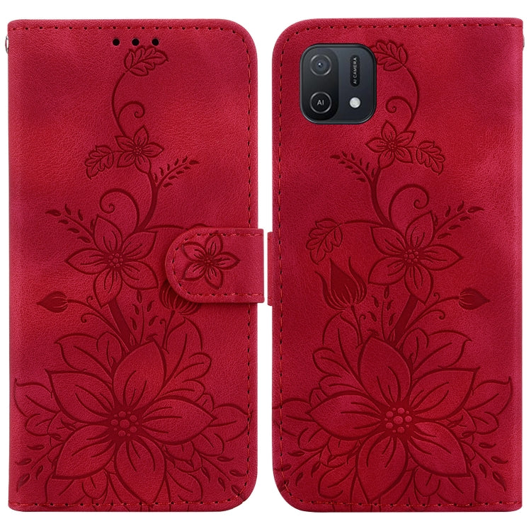 Lily Embossed Leather Phone Case, For OPPO A17 / A17k, For OPPO A57 5G/A57 4G/A77 5G/K10 5G, For OPPO Reno8 Pro 5G, For OPPO Reno8 5G, For OPPO A96 5G / Reno7 Z 5G, For OPPO Reno7 5G Global / Find X5 Lite, For OPPO A16K                                 ...