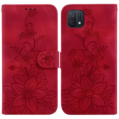 Lily Embossed Leather Phone Case, For OPPO A17 / A17k, For OPPO A57 5G/A57 4G/A77 5G/K10 5G, For OPPO Reno8 Pro 5G, For OPPO Reno8 5G, For OPPO A96 5G / Reno7 Z 5G, For OPPO Reno7 5G Global / Find X5 Lite, For OPPO A16K                                 ...