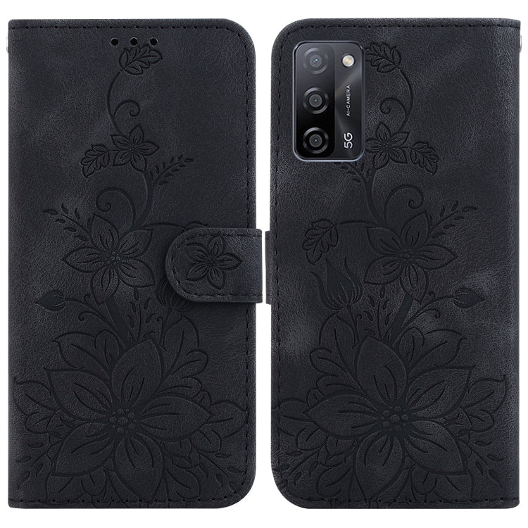 Lily Embossed Leather Phone Case, For OPPO A17 / A17k, For OPPO A57 5G/A57 4G/A77 5G/K10 5G, For OPPO Reno8 Pro 5G, For OPPO Reno8 5G, For OPPO A96 5G / Reno7 Z 5G, For OPPO Reno7 5G Global / Find X5 Lite, For OPPO A16K                                 ...