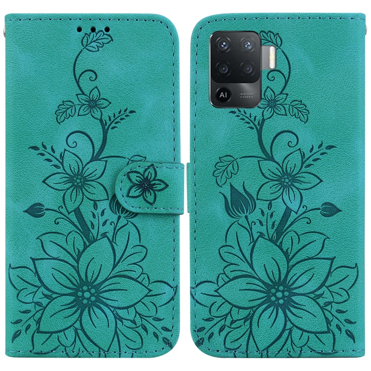 Lily Embossed Leather Phone Case, For OPPO A17 / A17k, For OPPO A57 5G/A57 4G/A77 5G/K10 5G, For OPPO Reno8 Pro 5G, For OPPO Reno8 5G, For OPPO A96 5G / Reno7 Z 5G, For OPPO Reno7 5G Global / Find X5 Lite, For OPPO A16K                                 ...