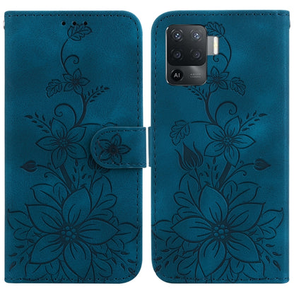 Lily Embossed Leather Phone Case, For OPPO A17 / A17k, For OPPO A57 5G/A57 4G/A77 5G/K10 5G, For OPPO Reno8 Pro 5G, For OPPO Reno8 5G, For OPPO A96 5G / Reno7 Z 5G, For OPPO Reno7 5G Global / Find X5 Lite, For OPPO A16K                                 ...