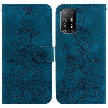 Lily Embossed Leather Phone Case, For OPPO A17 / A17k, For OPPO A57 5G/A57 4G/A77 5G/K10 5G, For OPPO Reno8 Pro 5G, For OPPO Reno8 5G, For OPPO A96 5G / Reno7 Z 5G, For OPPO Reno7 5G Global / Find X5 Lite, For OPPO A16K                                 ...