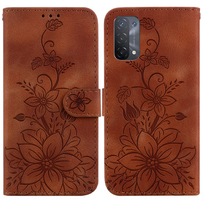 Lily Embossed Leather Phone Case, For OPPO A17 / A17k, For OPPO A57 5G/A57 4G/A77 5G/K10 5G, For OPPO Reno8 Pro 5G, For OPPO Reno8 5G, For OPPO A96 5G / Reno7 Z 5G, For OPPO Reno7 5G Global / Find X5 Lite, For OPPO A16K                                 ...