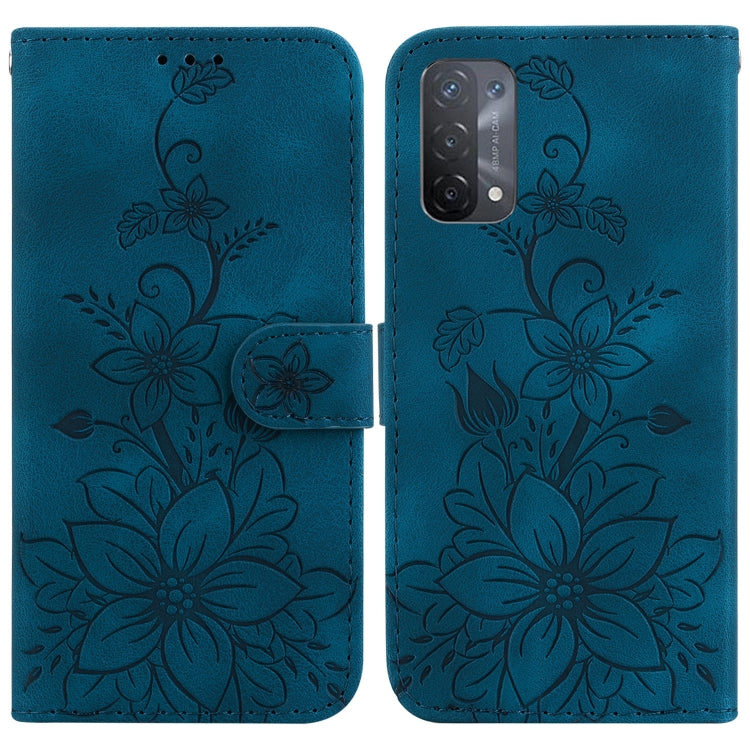 Lily Embossed Leather Phone Case, For OPPO A17 / A17k, For OPPO A57 5G/A57 4G/A77 5G/K10 5G, For OPPO Reno8 Pro 5G, For OPPO Reno8 5G, For OPPO A96 5G / Reno7 Z 5G, For OPPO Reno7 5G Global / Find X5 Lite, For OPPO A16K                                 ...