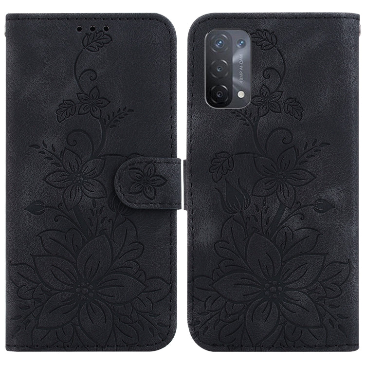 Lily Embossed Leather Phone Case, For OPPO A17 / A17k, For OPPO A57 5G/A57 4G/A77 5G/K10 5G, For OPPO Reno8 Pro 5G, For OPPO Reno8 5G, For OPPO A96 5G / Reno7 Z 5G, For OPPO Reno7 5G Global / Find X5 Lite, For OPPO A16K                                 ...