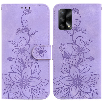 Lily Embossed Leather Phone Case, For OPPO A17 / A17k, For OPPO A57 5G/A57 4G/A77 5G/K10 5G, For OPPO Reno8 Pro 5G, For OPPO Reno8 5G, For OPPO A96 5G / Reno7 Z 5G, For OPPO Reno7 5G Global / Find X5 Lite, For OPPO A16K                                 ...