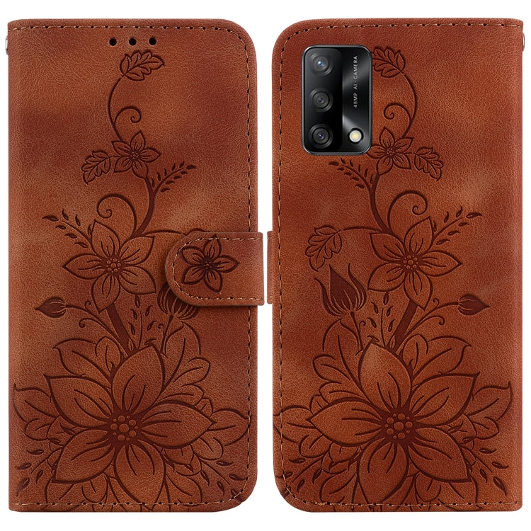 Lily Embossed Leather Phone Case, For OPPO A17 / A17k, For OPPO A57 5G/A57 4G/A77 5G/K10 5G, For OPPO Reno8 Pro 5G, For OPPO Reno8 5G, For OPPO A96 5G / Reno7 Z 5G, For OPPO Reno7 5G Global / Find X5 Lite, For OPPO A16K                                 ...